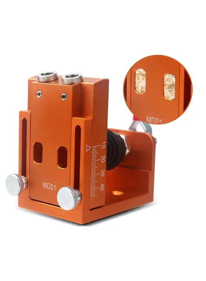 Type A MOKIN Metal Diagonal Drill Guide Kit Durable Aluminum Pocket Hole Jig - Image 3