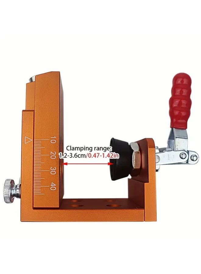 Type A MOKIN Metal Diagonal Drill Guide Kit Durable Aluminum Pocket Hole Jig - Image 5