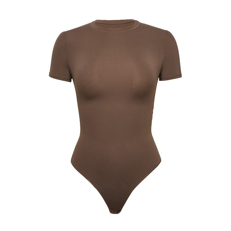 SKIM  Modified top makes you look slim and comfortable, breathable round-neck jumpsuit, sexy slim-fit shapewear - Image 2