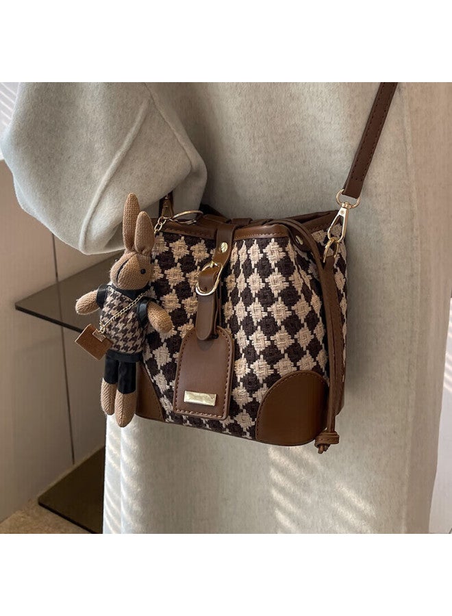 Yuyula Crossbody Bag, Women's Handbag, Light Luxury Bucket Bag, Brand Commuter Shoulder Bag, Birthday And New Year Gift For Women And Girlfriends - Image 1