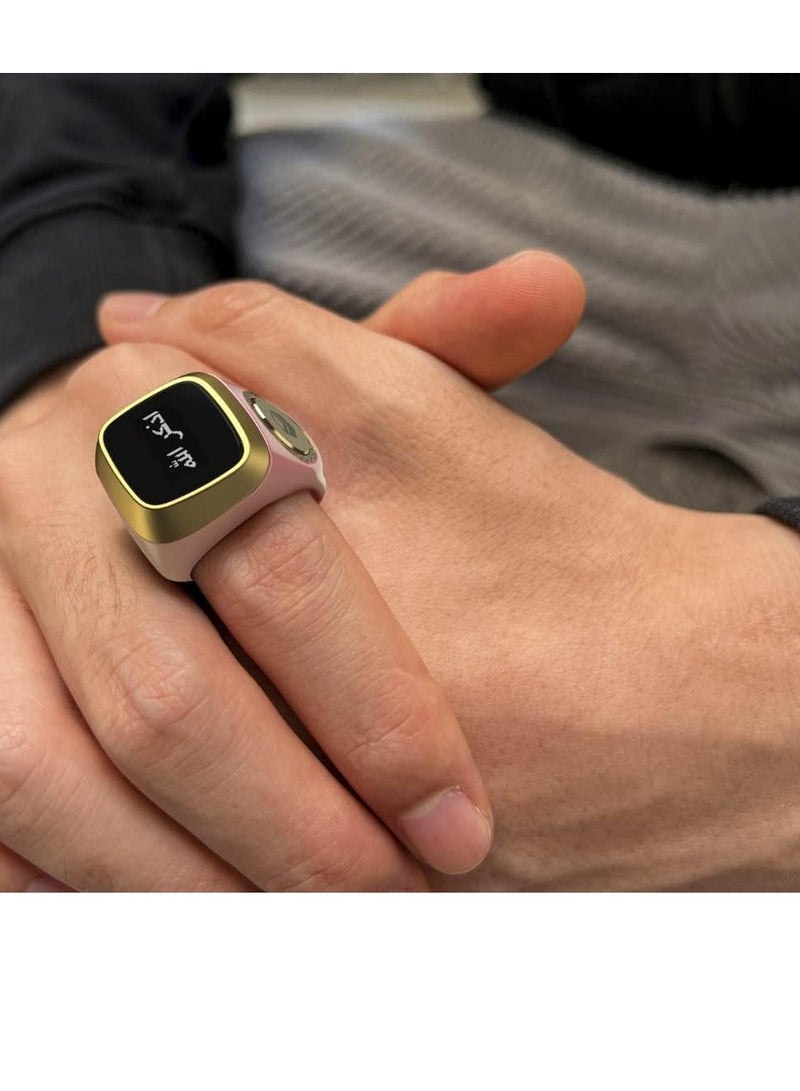 iQIBLA FOCUS iQIBLA Smart Zikr Ring Lite Green 20MM - Image 3