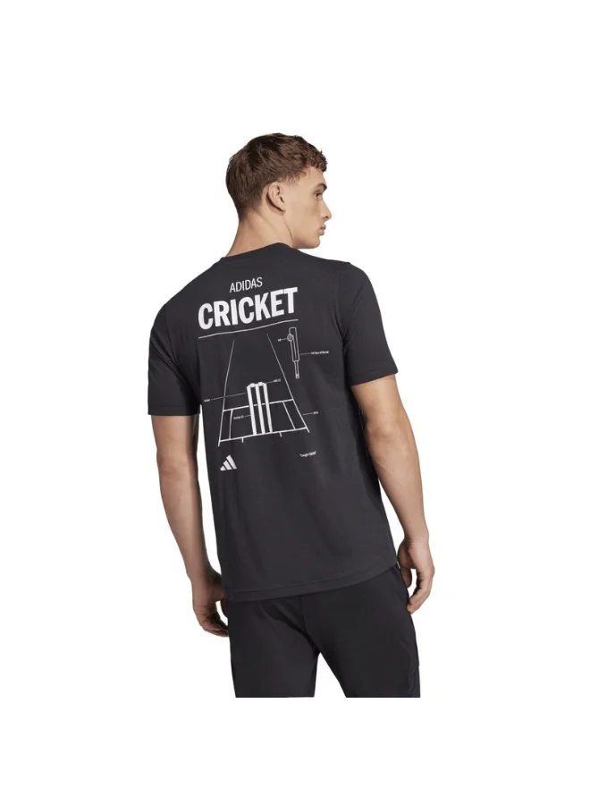 adidas Cricket Category Men Graphic T-Shirt