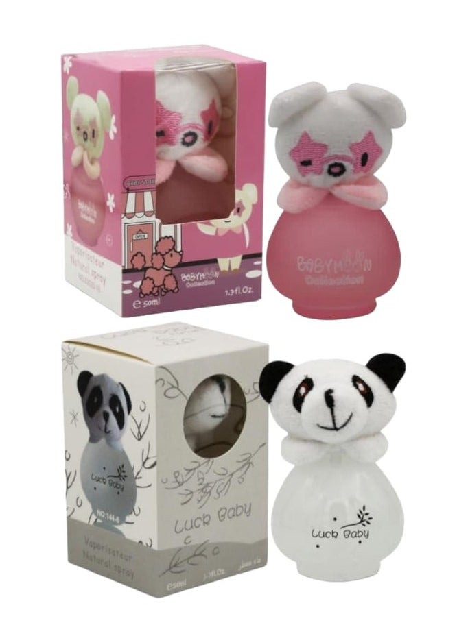 BabyMoon 2 Pieces Baby Moon Perfume Collection Purple Bear 50ml 