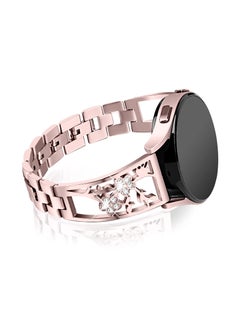 KASTWAVE 20mm Watch Bands Compatible with Galaxy Watch 5/ 4 40mm 44mm/ for Classic 42mm 46mm/ for Samsung Active 2 Watch Bands 40mm 44mm/ for Watch 5 pro 45mm, Stainless Steel Bracelets  - Image 1