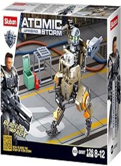 Sluban Sluban Atomic Storm(Uprising) Blocks-Af1 Armed Patrol Walker 126Pcs 8+ 