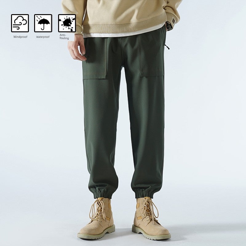WASSUP outdoor assault pants women's spring and autumn winter sports casual pants mountaineering pants men's waterproof hiking work pants - Image 1