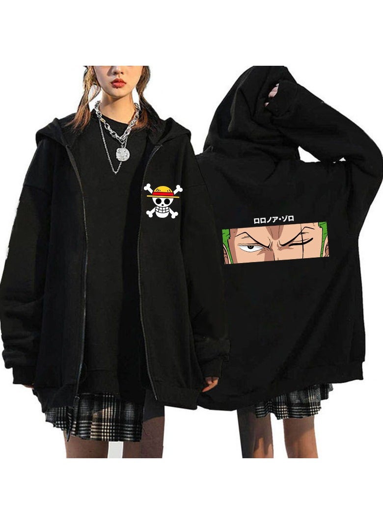 KUYING New One Piece Printed Zipper Sweatshirt Casual Sportswear  - Image 1