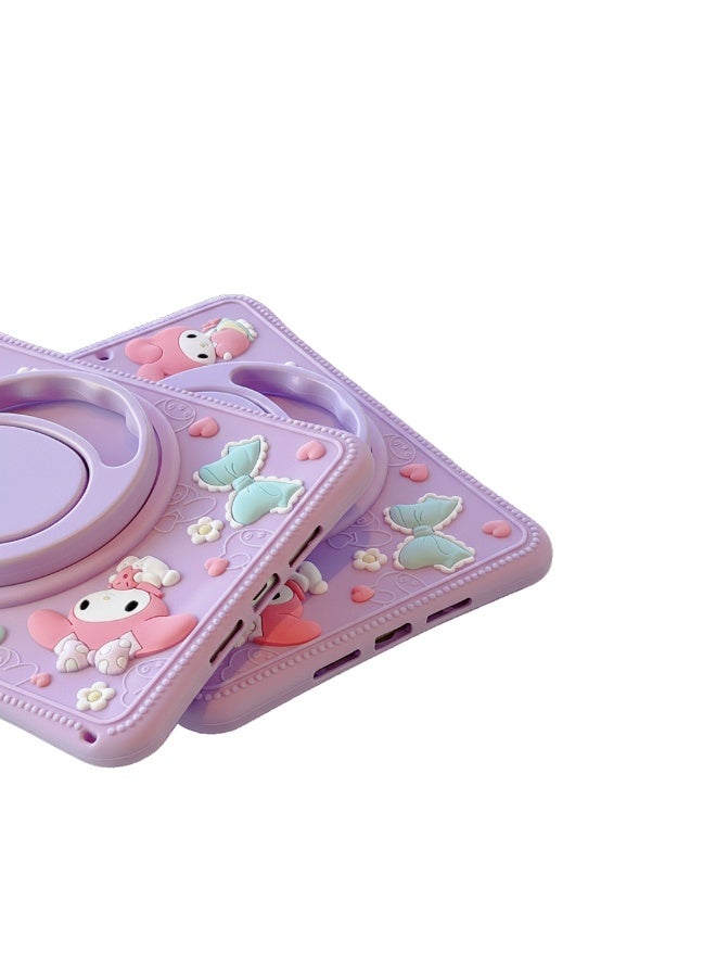 Cartoon protector for Samsung Galaxy Tab A9+ Plus Case Girls 11-inch Cases with Handle Stand Shoulder Cute Cartoon Girly Teens Tablet Cover for Samsung Galaxy Tab A9+Plus - Image 2