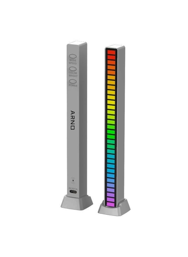 ARNOTEC RGB LED Strip Light Music Sound Control Pickup Rhythm Ambient Lamp Atmosphere Night Lights For Bar Car Room TV Gaming Decoration  - Image 2