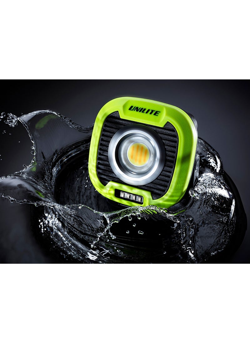 Unilite - Cri 1650R 1650 Lumen 4 Colour Rechargeable Work Light - Image 1