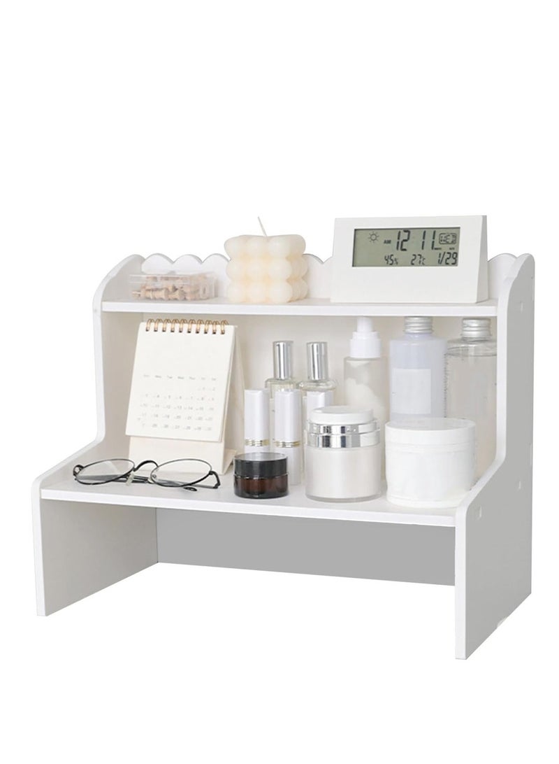 𝐅𝐅𝐃 Desk Organizer Storage Rack – Multi-Tier Desktop Storage Shelf Cabinet for Home Office, Efficient Organizer for Office Supplies, Documents, and Accessories  - Image 3