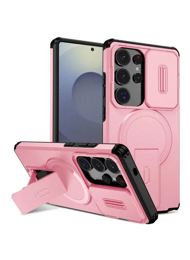 Purple Magnetic Hidden Sliding Window Lens Holder For Samsung Galaxy S25 FE - Image 3