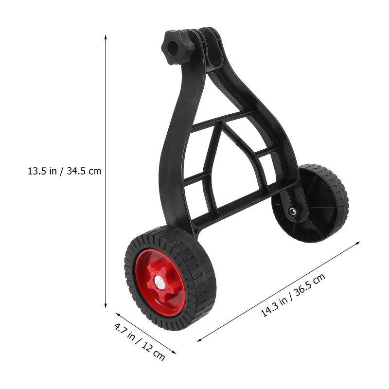 Universal Lawn Mower Replacement Wheel Caster Durable Outdoor Equipment Part - Image 3