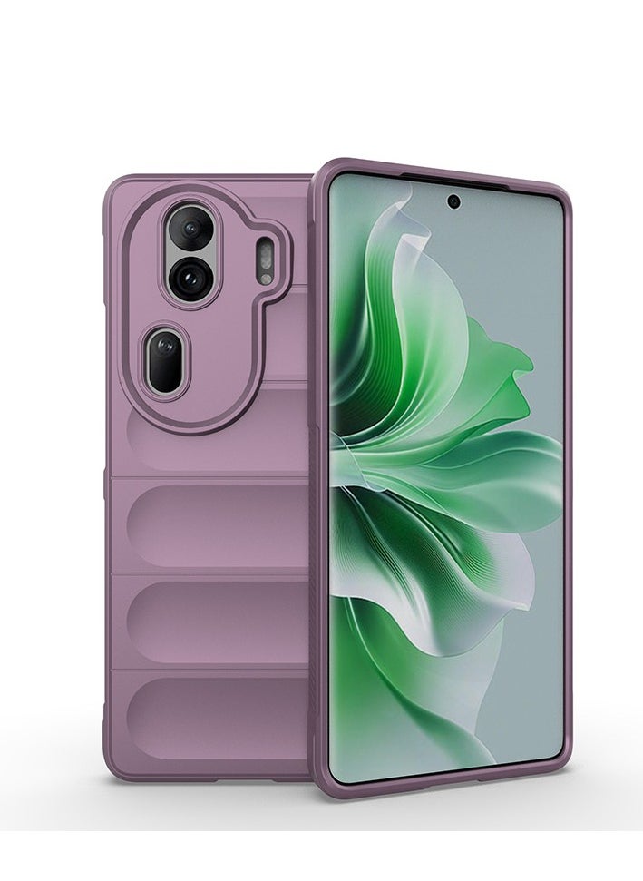 جنرال حافظة السيليكون السائل متوافقة مع Oppo Reno 11 Pro وتحتوي على حماية لعدسة الكاميرا وبطانة ناعمة مضادة للخدش ودرع مطاطي لحماية الهاتف من الصدمات بالكامل.  - Image 1