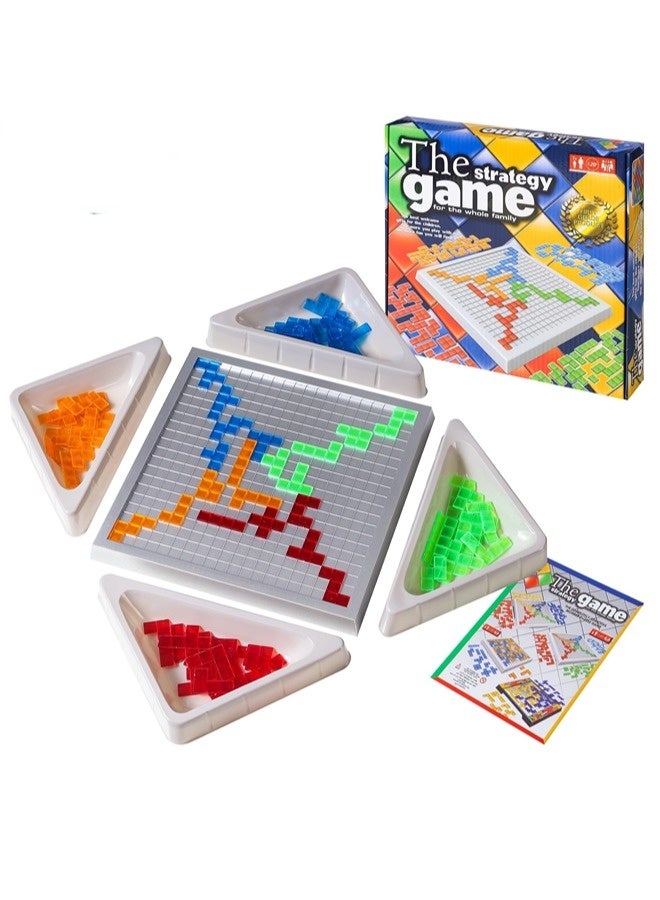 Blokus Strategy Board Game, Family Game for Kids & Adults - Image 1