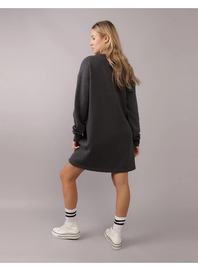 American Eagle Sweatshirt Mini Dress - Image 4