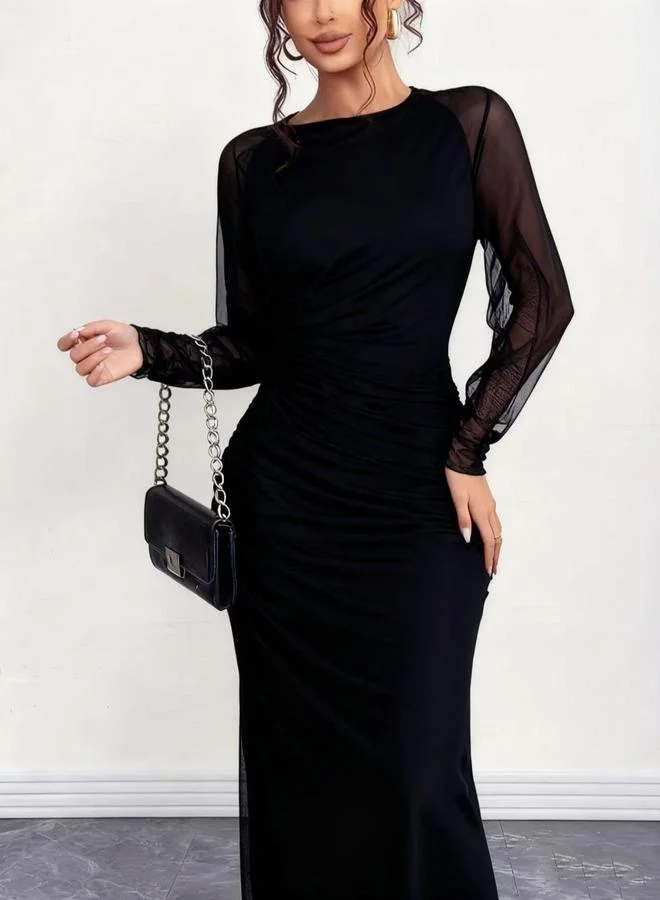 Take Two  Women Black Bodycon Maxi Dress for Women | Best Price UAE