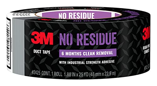 3M 2425 Duct Tape, 25 Yards, Gray - Image 1