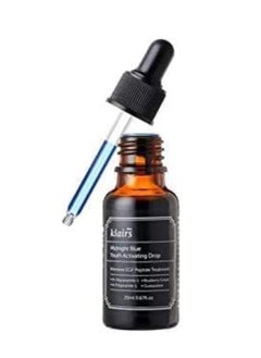 Midnight Blue Youth Activating Hydro Drops Hydrating Facial drop- Hypoallergenic anti-aging serum, facial essence, 20ml Korean Cosmetics +Rubystone Phone Ring 20ml