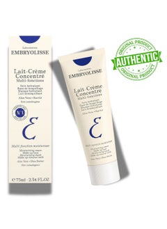 Embryolisse Lait Creme Concentre Multi Fonctions Moisturizer Cream 75ml, Help To Brighten The Skin and Decrease Redness, Natural Moisturizing Cream For All Skin Types, Recommend To Be Used Before Makeup  - Image 1