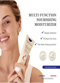 Embryolisse Lait Creme Concentre Multi Fonctions Moisturizer Cream 75ml, Help To Brighten The Skin and Decrease Redness, Natural Moisturizing Cream For All Skin Types, Recommend To Be Used Before Makeup  - Image 3