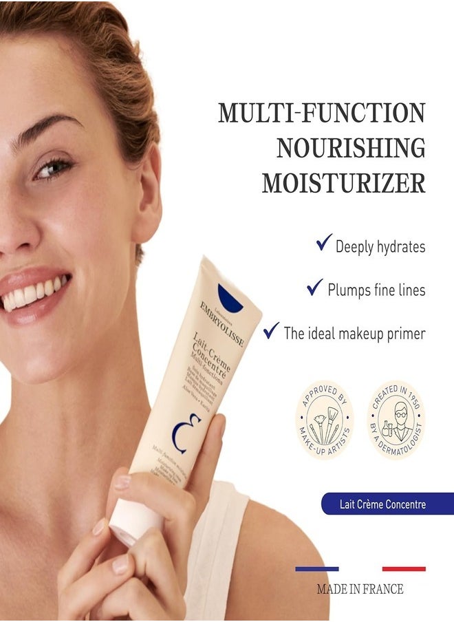 Embryolisse - Lait Creme Concentre Multi Fonctions Moisturizer Cream 75ml, Help To Brighten The Skin and Decrease Redness, Natural Moisturizing Cream For All Skin Types, Recommend To Be Used Before Makeup - Image 1