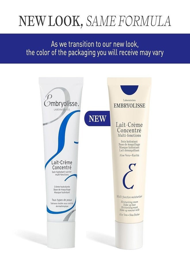 Embryolisse - Lait Creme Concentre Multi Fonctions Moisturizer Cream 75ml, Help To Brighten The Skin and Decrease Redness, Natural Moisturizing Cream For All Skin Types, Recommend To Be Used Before Makeup - Image 1