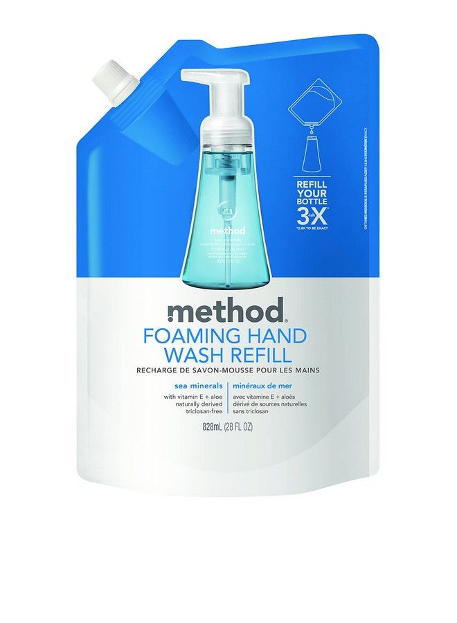 Method Foaming Hand Soap Refill Sea Minerals 28 Oz 1 Pack Packaging May Vary - Image 2