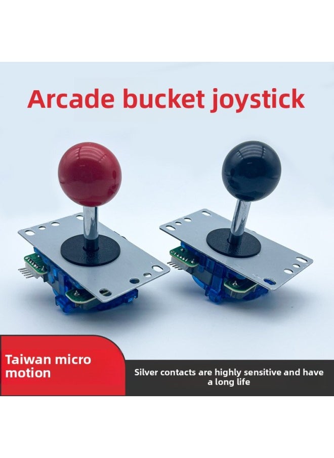 Arcade Fighting Rocker King Of Fighters USB Computer Rocker PC/PS3 Gamepad Rocker Game Machine Accessories-Product's Colour:5-pin White Ball Model  - Image 2
