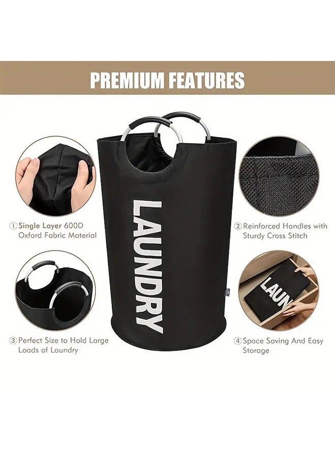 صحراء الواحة سلة غسيل كبيرة السعة، سلة ملابس متسخة للحمام، سلة تخزين ألعاب، حقيبة تخزين ملابس متسخة، سلة ملابس متسخة قابلة للطي - Image 3