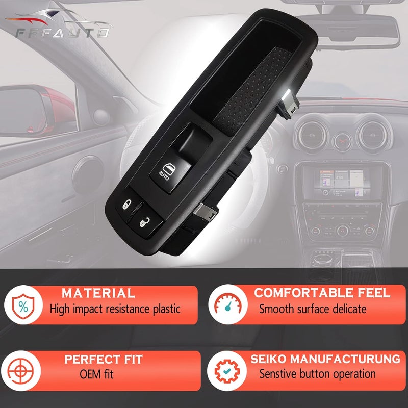FFFauto Front Passenger Side Power Window Switch with Auto for Dodge and Chrysler Models - Image 3