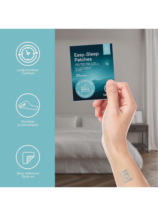BioPure BIOPURE Sleep Patches - 42 Patches | All-Natural Deep Sleep Tape for Women and Men. Relaxing, Restful, Nighttime Calm. Sleep Patches for Adults | Water Resistant Patch  - Image 3