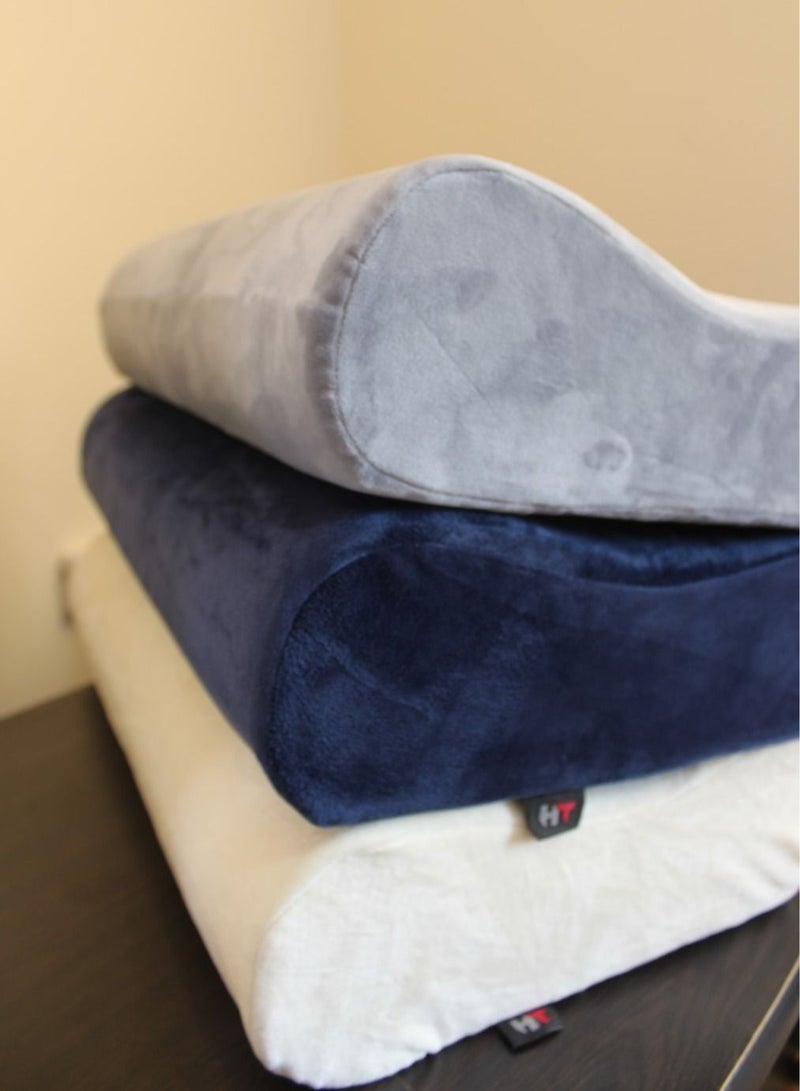 HT Memory Foam Medical Sleep Pillow for Neck Shoulder Spine Pain Prevention - Image 4
