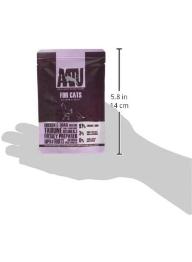 AATU Chicken & Quail Wet Cat Food 85g - Image 4