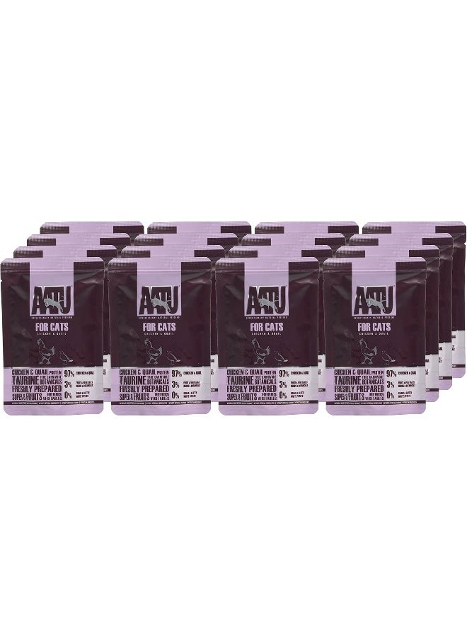AATU Chicken & Quail Wet Cat Food 85g - Image 5
