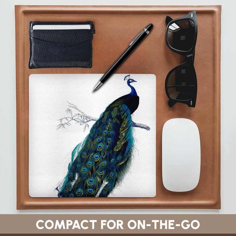 3dRose Vintage Peacock Mouse Pad (mp_183272_1) - Image 4