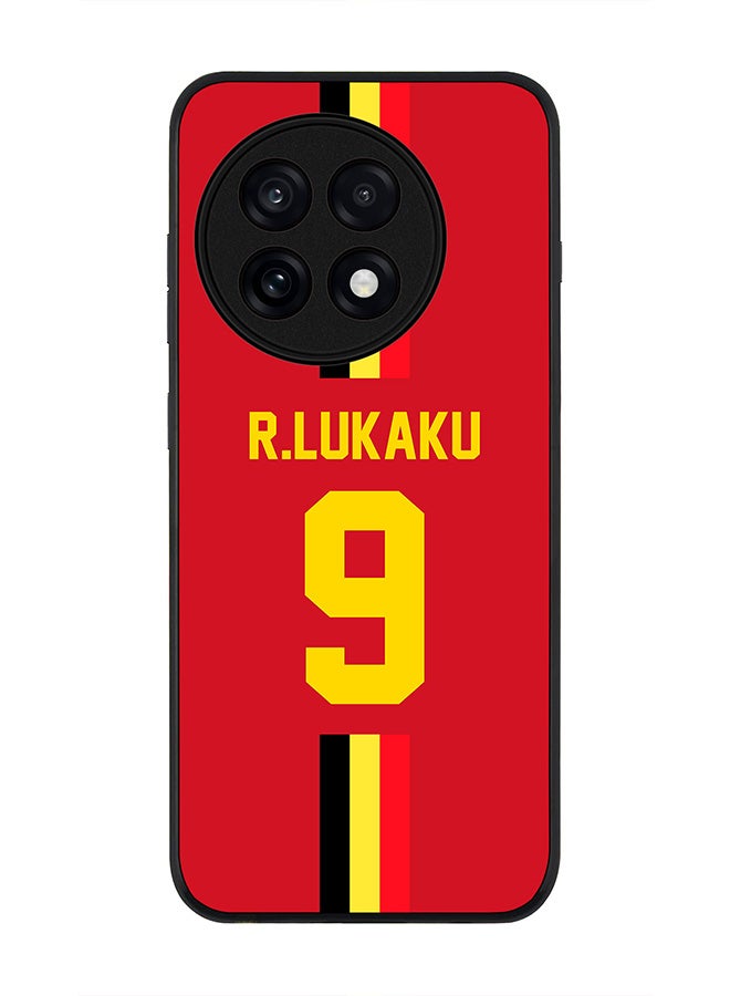 Stylizedd For OnePlus 13R / Ace 5 Pro Case,Slim fit Camera Protection, Shockproof Thin Phone cover  - Football - Belgium,  R.Lukaku