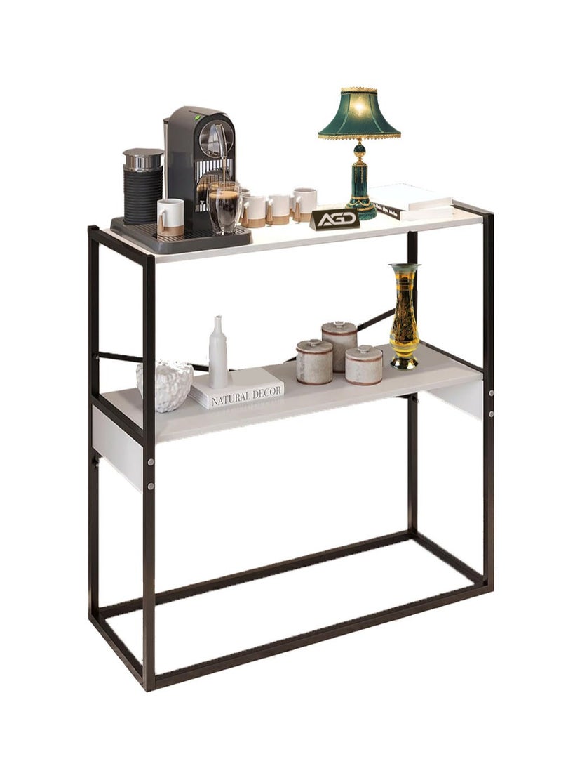 إيه جي دي طاولة ركن القهوة، طاولة مدخل، لترتيب وتنظيم احتياجاتك 90x30x90 سم - Image 1