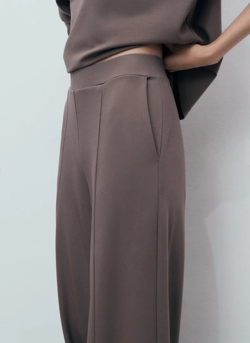 MANGO Jogger trousers with elastic waist