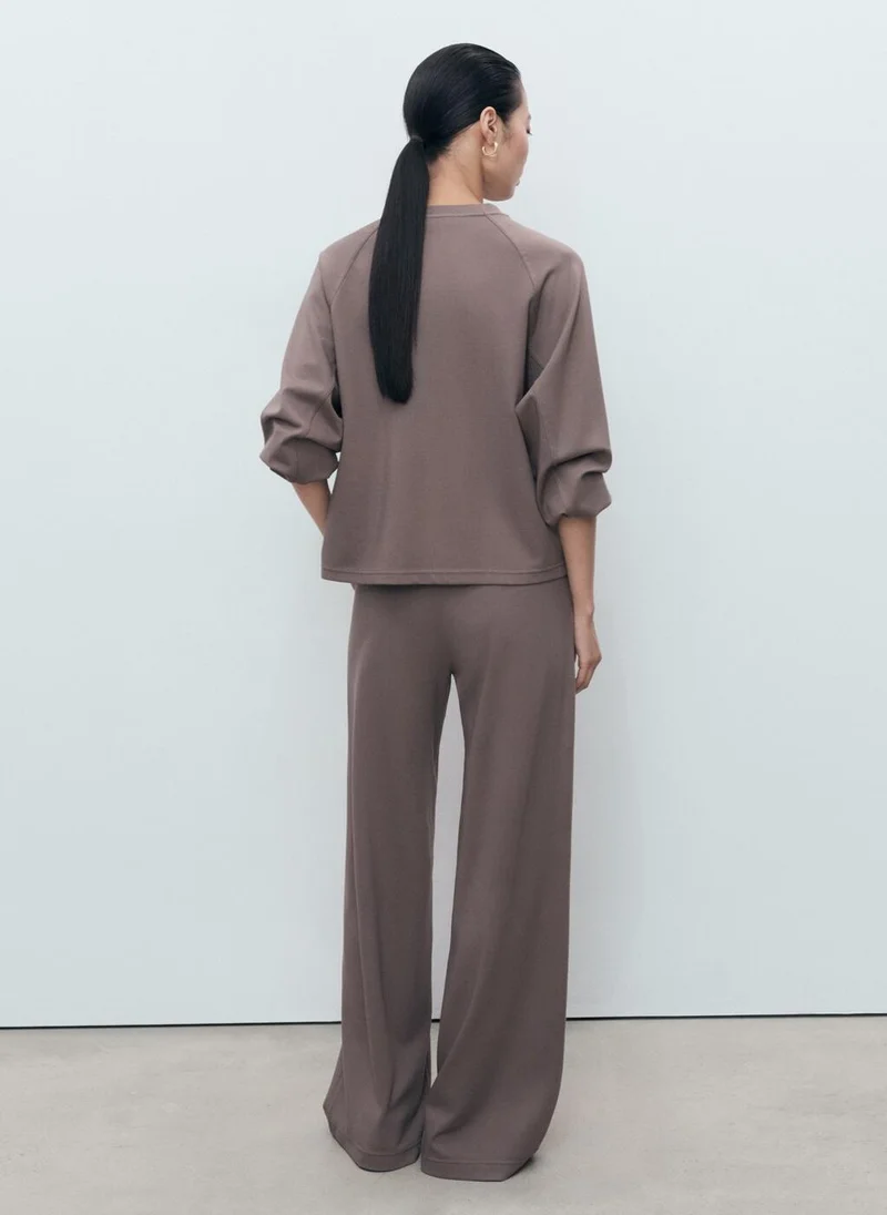 MANGO Jogger trousers with elastic waist