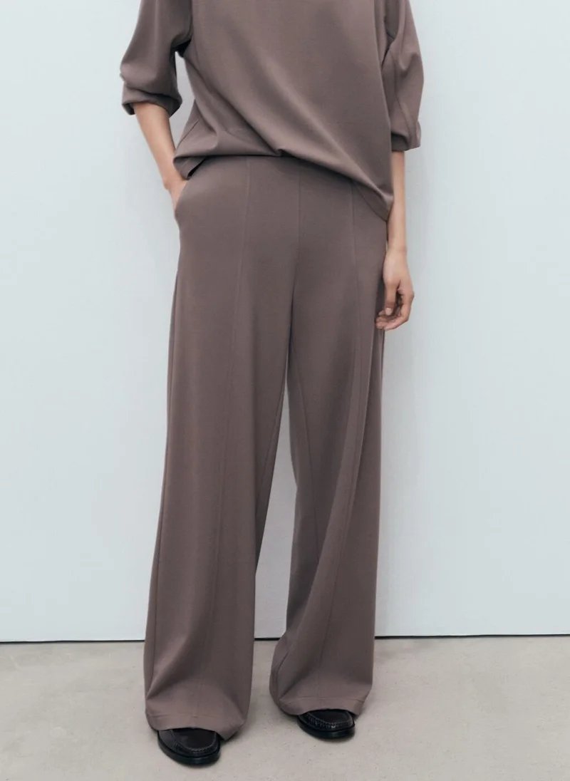 MANGO Jogger trousers with elastic waist
