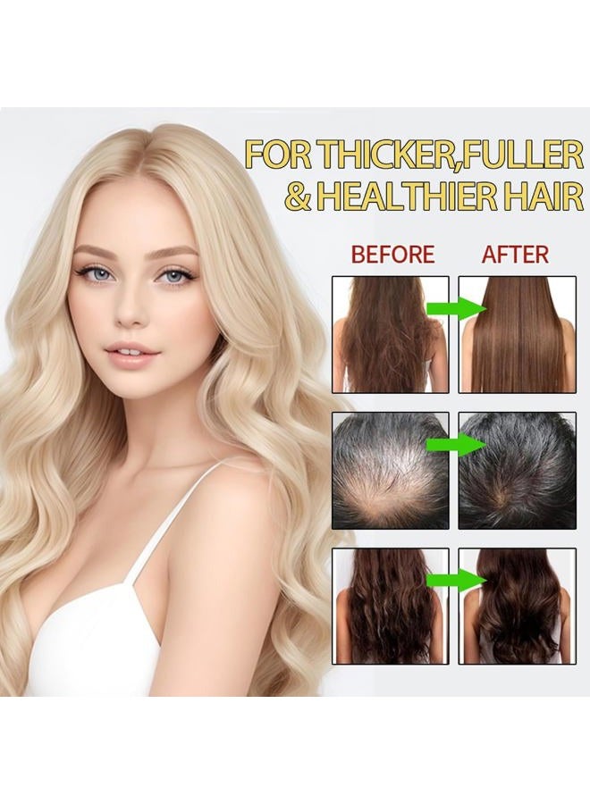 WHITE GAINS Batana Oil Hair Cream - 100% Natural Batana Oil to Prevent Hair Loss, Eliminate Split Ends, Repair Damaged Hair - Organic Hair Growth Serum for Men & Women, Thick Hair Growth from Honduras - Image 5