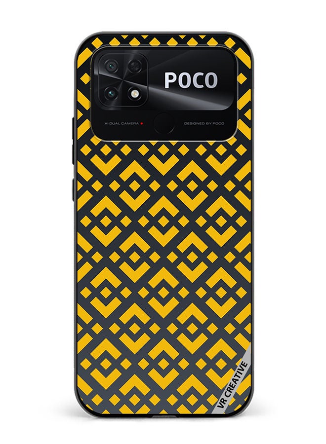 Protective Case Cover For Xiaomi Poco C40 Binance Logo Design Multicolour