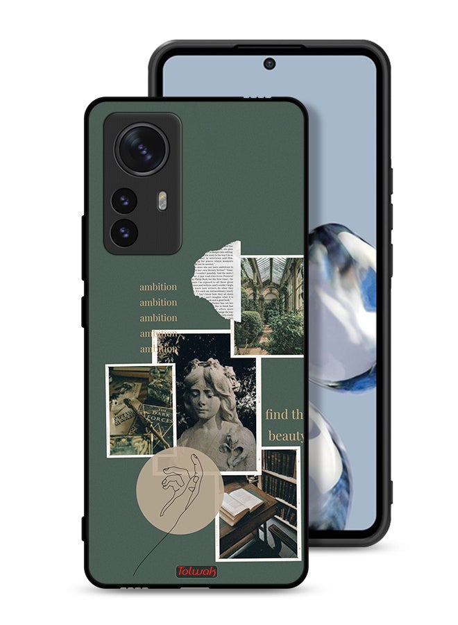 Tolwak Xiaomi 12 Pro Protective Case Cover Find The Beauty - Image 1