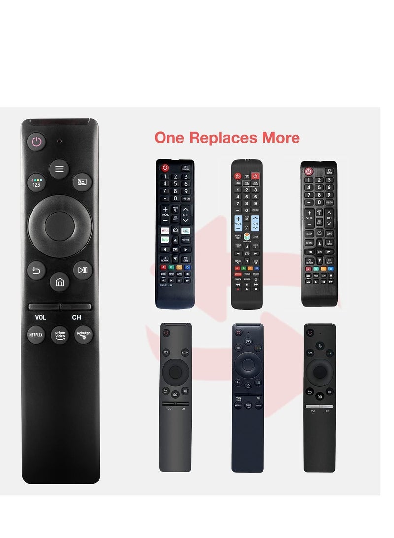 Universal Remote-Control for Samsung Smart-TV, Remote-Replacement of HDTV 4K UHD Curved QLED and More TVs, with Netflix Prime-Video Buttons - Image 4