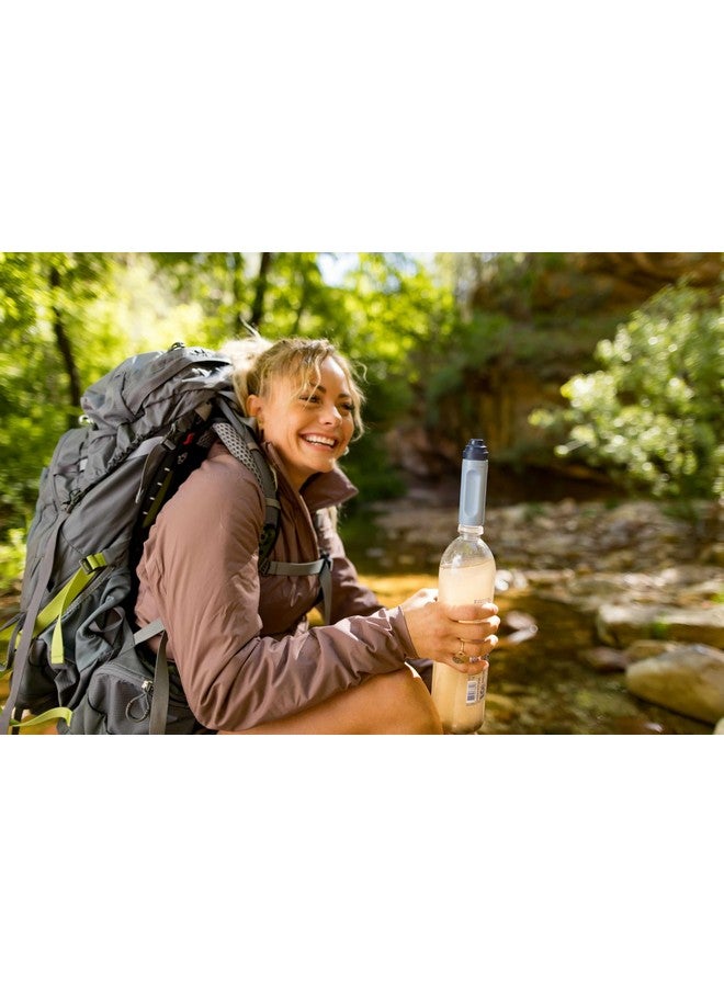 LifeStraw Peak Series Solo Personal Water Filter for Hiking, Camping, Travel, Survival and Emergency preparedness, Removes Bacteria, parasites and microplastics, BPA Free, FDA Approved - Image 5