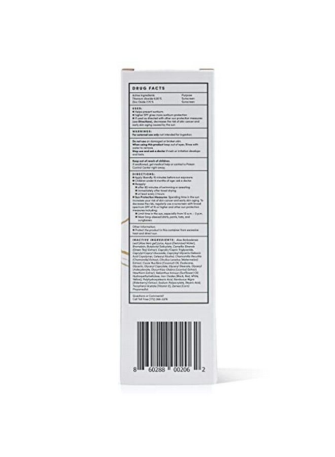 Dermaka Sunscreen Broadspectrum Spf 42 Water Resistant For 80 Minutes All Natural Plant And Mineral Based Sun Protection Aids In Healing Protecting & Has A Light Tint Aloe Vera Base - Image 3