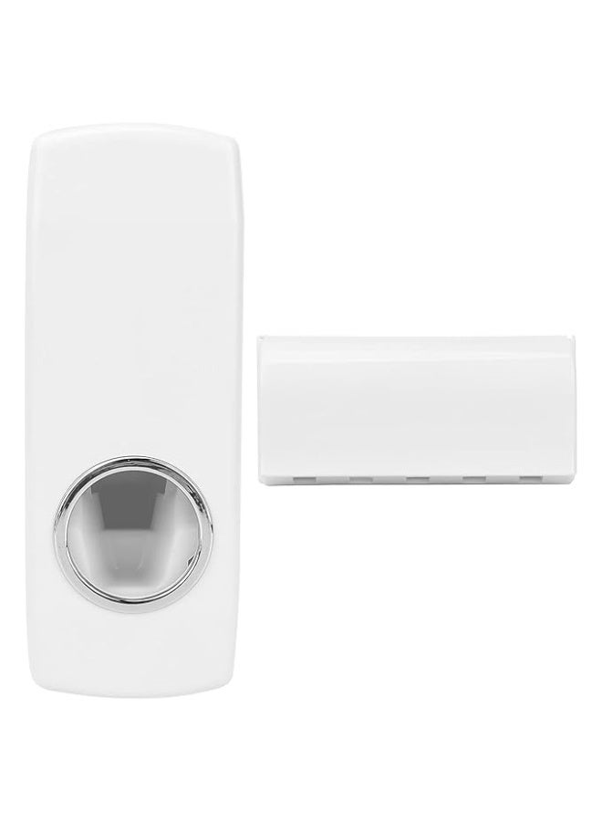 Toothpaste dispenser and toothbrush holder – practical organization and perfect hygiene for the whole family. - Image 4