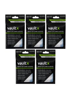 Vault X Exact Fit Trading Card Sleeves - High Clarity Perfect Fit Inner Sleeves To Protect And Preserve Board Game, Collectible And Trading Card Games (500 Pack)  - Image 1