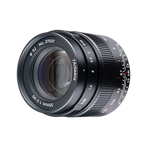7artisans 35mm f0.95 Large Aperture APS-C Mirrorless Cameras Lens Compact for Nikon Z6 Z7 Z50 - Image 2